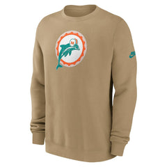 NFL Miami Dolphins Swing Pass Rewind Club Pullover Sweatshirt