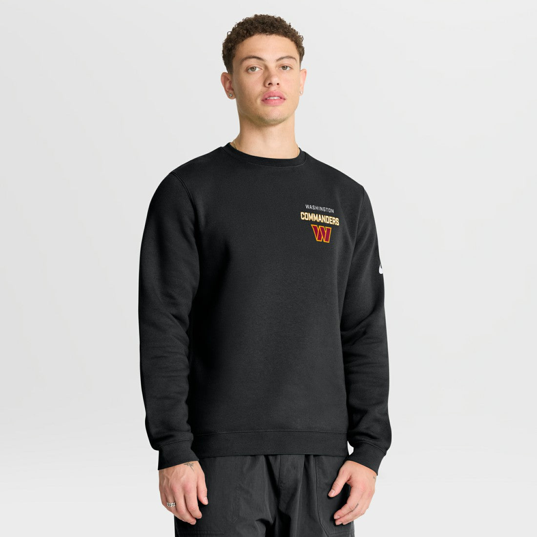 NFL Washington Commanders Primetime Club Fleece Pullover Sweatshirt
