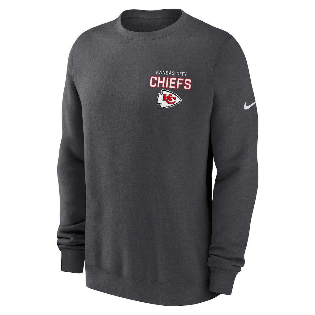 NFL Kansas City Chiefs Primetime Club Fleece Pullover Sweatshirt