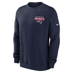 NFL New England Patriots Primetime Club Fleece Pullover Sweatshirt
