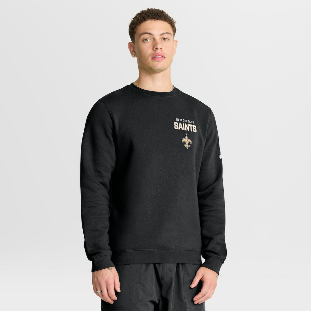NFL New Orleans Saints Primetime Club Fleece Pullover Sweatshirt