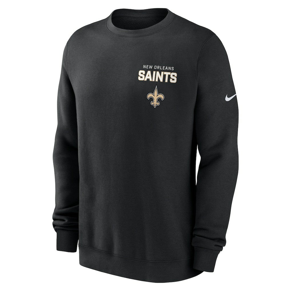 NFL New Orleans Saints Primetime Club Fleece Pullover Sweatshirt
