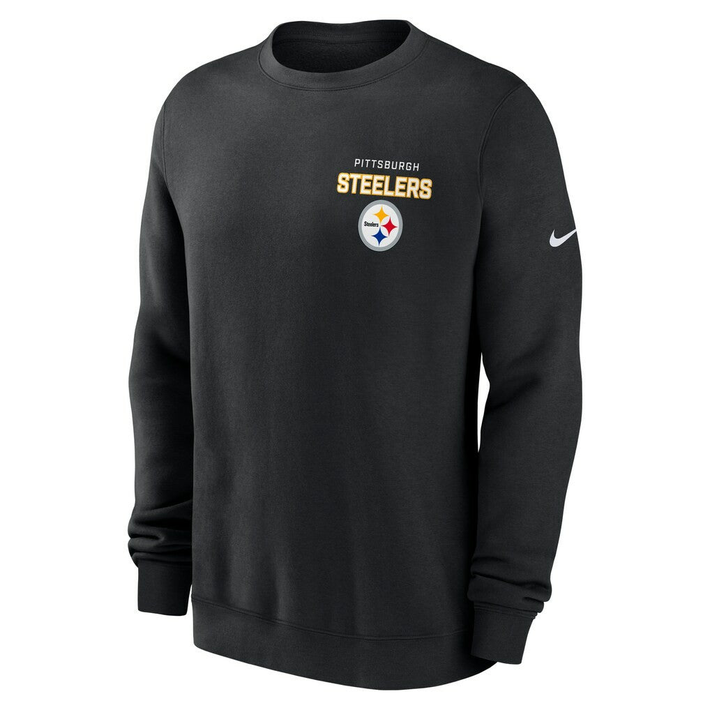 NFL Pittsburgh Steelers Primetime Club Fleece Pullover Sweatshirt
