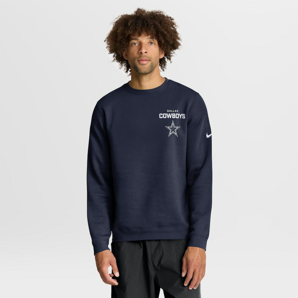 NFL Dallas Cowboys Primetime Club Fleece Pullover Sweatshirt