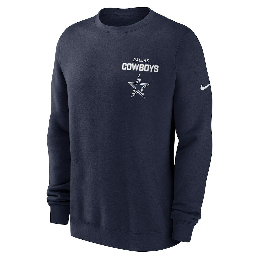 NFL Dallas Cowboys Primetime Club Fleece Pullover Sweatshirt