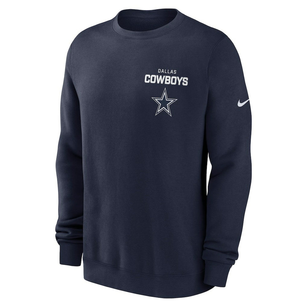 NFL Dallas Cowboys Primetime Club Fleece Pullover Sweatshirt