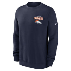 NFL Denver Broncos Primetime Club Fleece Pullover Sweatshirt