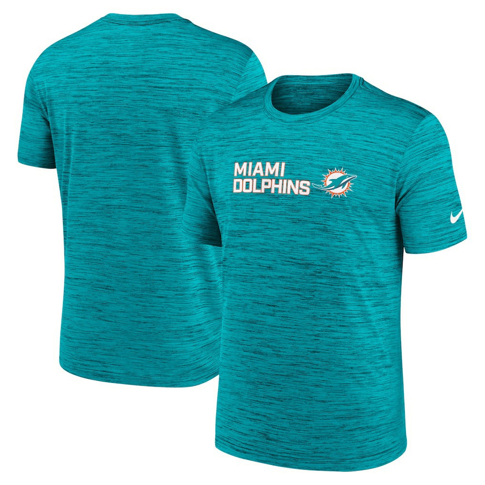 NFL Miami Dolphins Big & Tall Primetime Reverse Play Velocity Performance T-Shirt