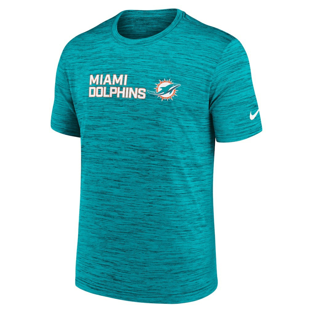 NFL Miami Dolphins Big & Tall Primetime Reverse Play Velocity Performance T-Shirt