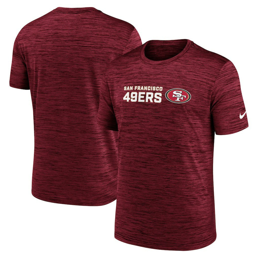 NFL San Francisco 49ers Big & Tall Primetime Reverse Play Velocity Performance T-Shirt