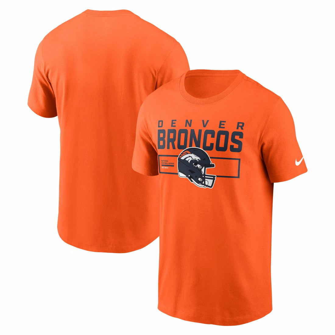 NFL Denver Broncos Primetime Helmet Essential T-Shirt