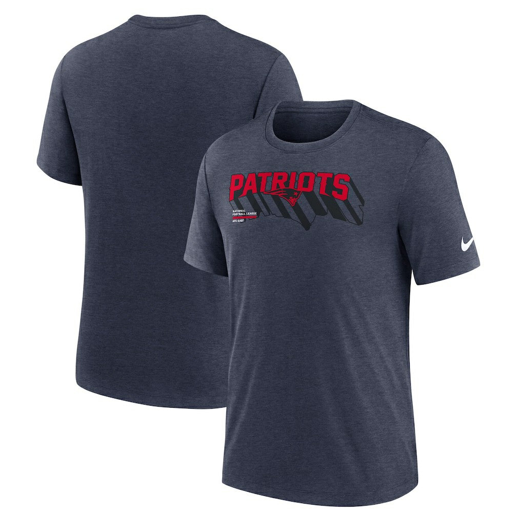 NFL New England Patriots Long Pass Tri-Blend T-Shirt