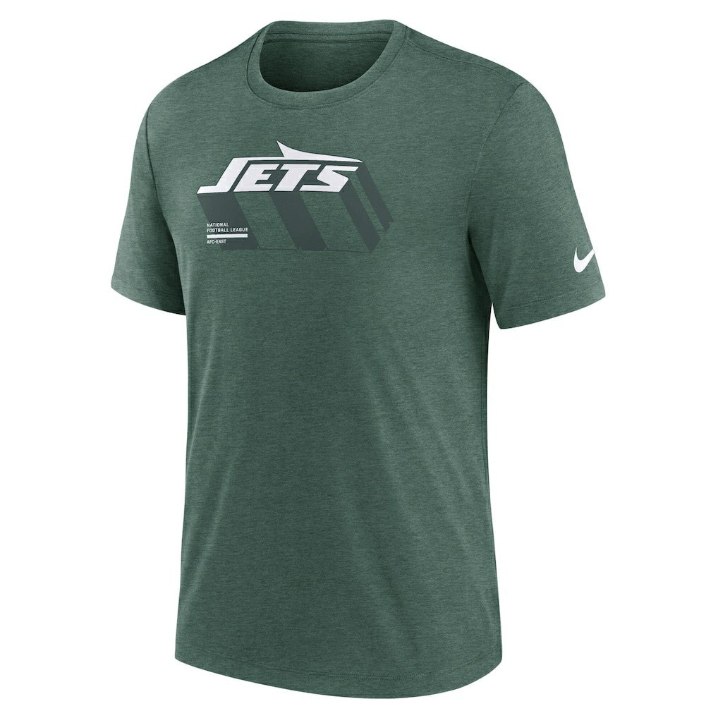 NFL New York Jets Long Pass Tri-Blend T-Shirt