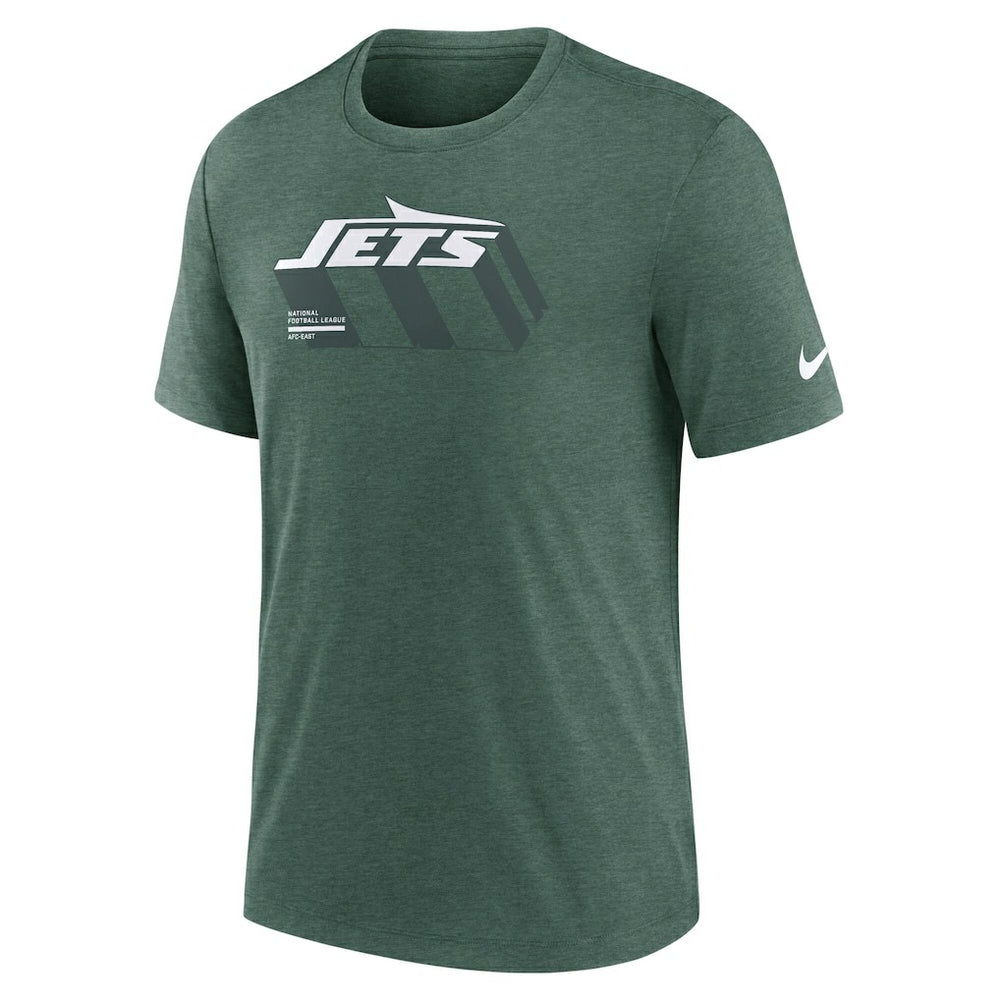 NFL New York Jets Long Pass Tri-Blend T-Shirt