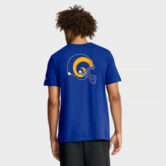NFL Los Angeles Rams Rewind Front and Back Hit Essential T-Shirt