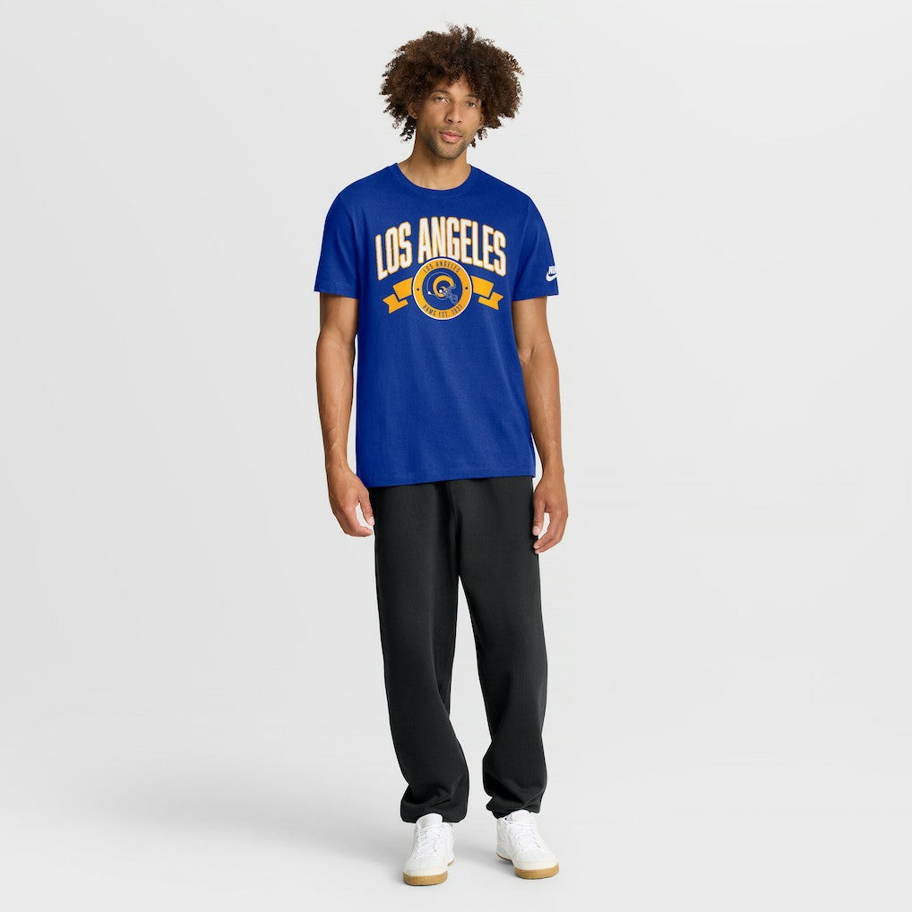 NFL Los Angeles Rams Rewind Front and Back Hit Essential T-Shirt