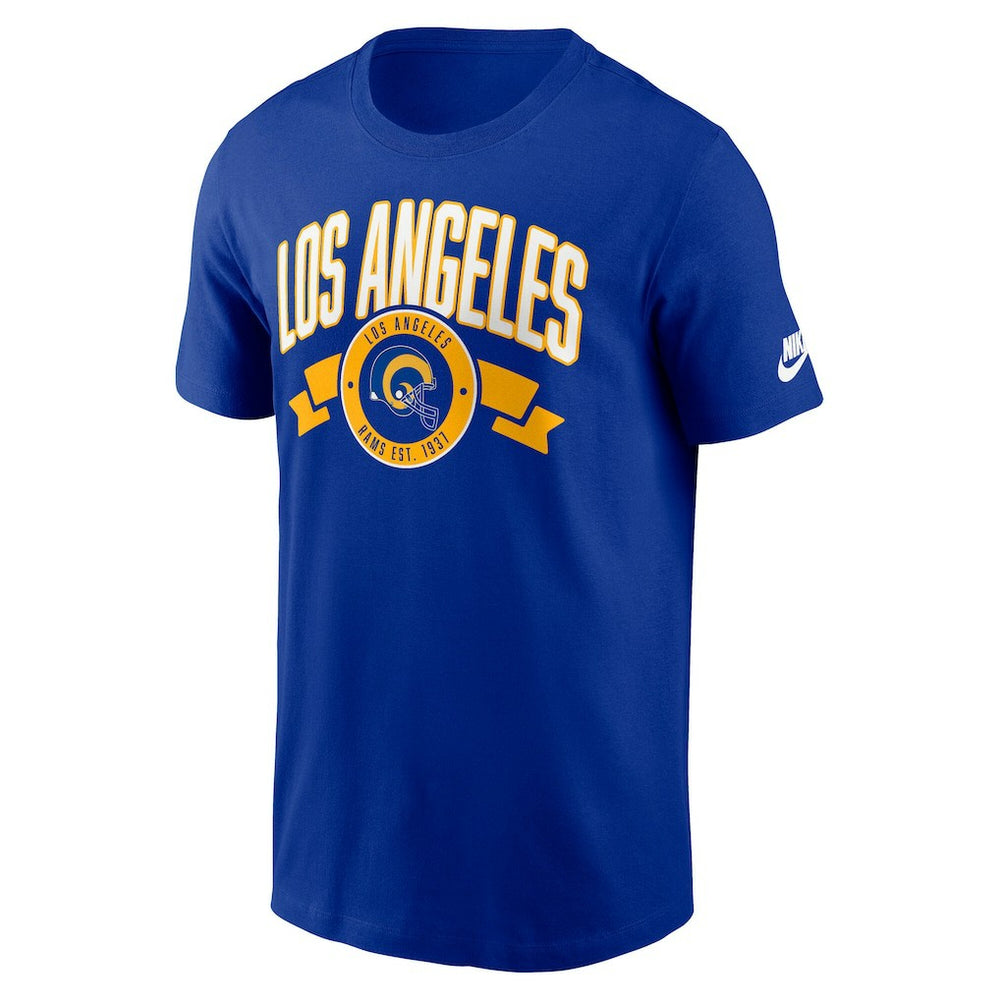 NFL Los Angeles Rams Rewind Front and Back Hit Essential T-Shirt