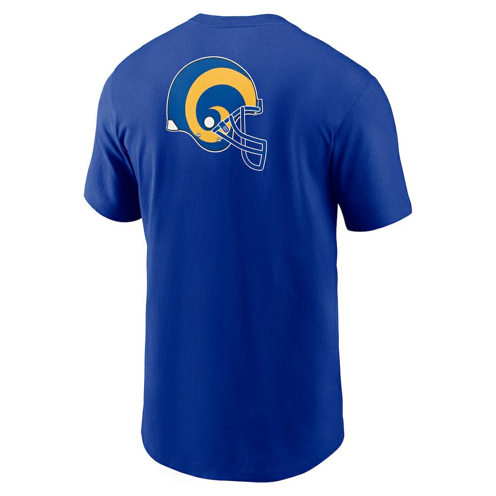 NFL Los Angeles Rams Rewind Front and Back Hit Essential T-Shirt
