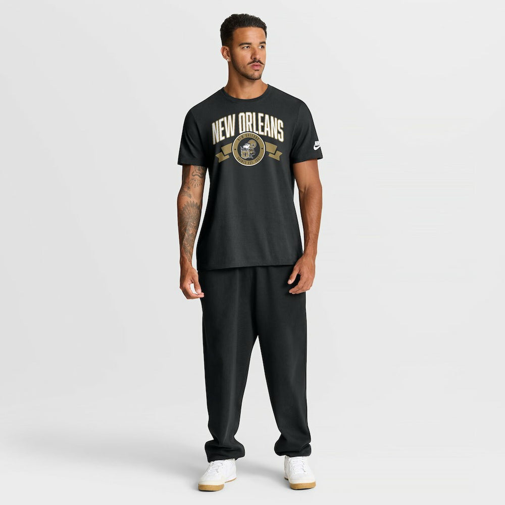NFL New Orleans Saints Rewind Front and Back Hit Essential T-Shirt