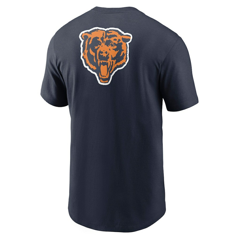 NFL Chicago Bears Rewind Front and Back Hit Essential T-Shirt