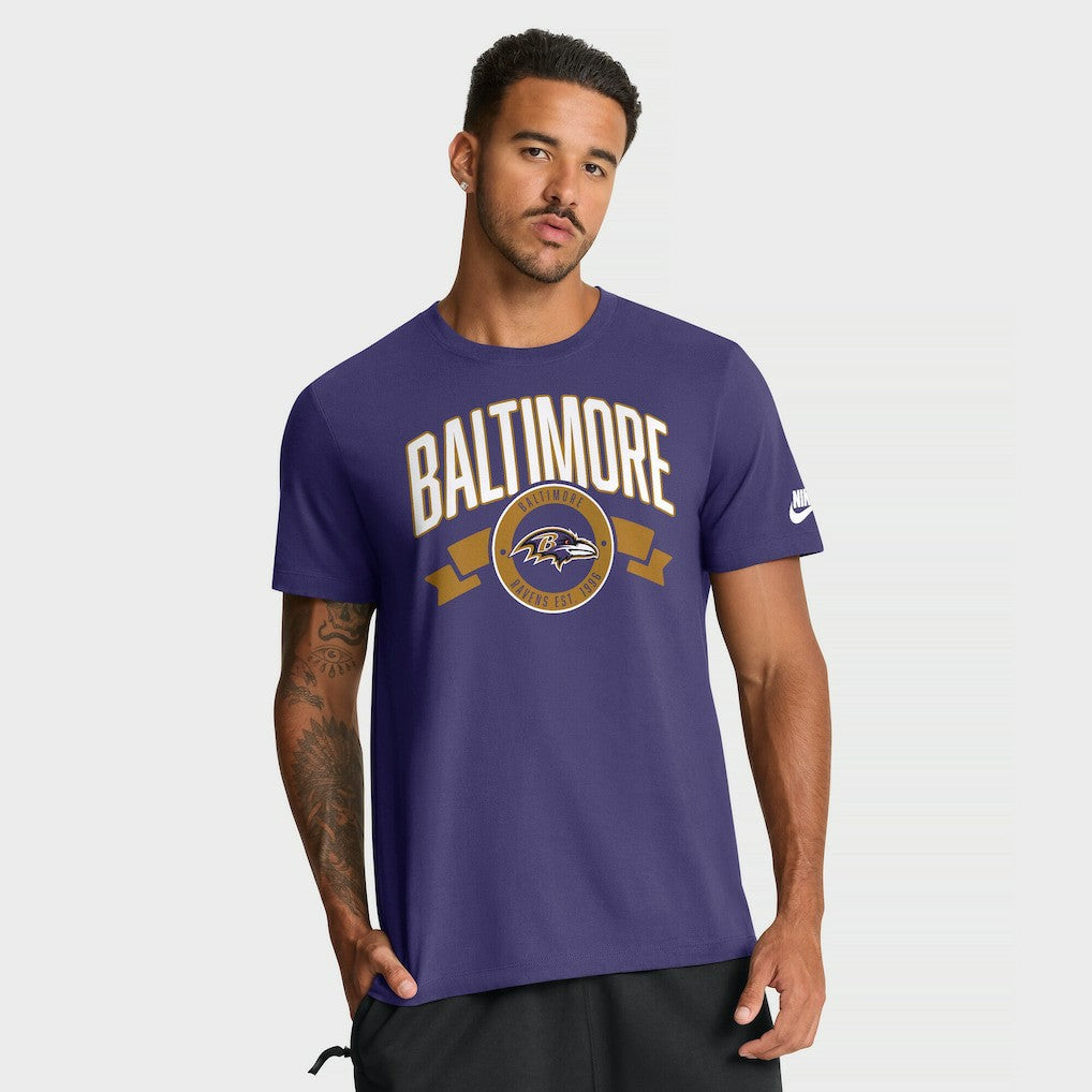 NFL Baltimore Ravens Rewind Front and Back Hit Essential T-Shirt