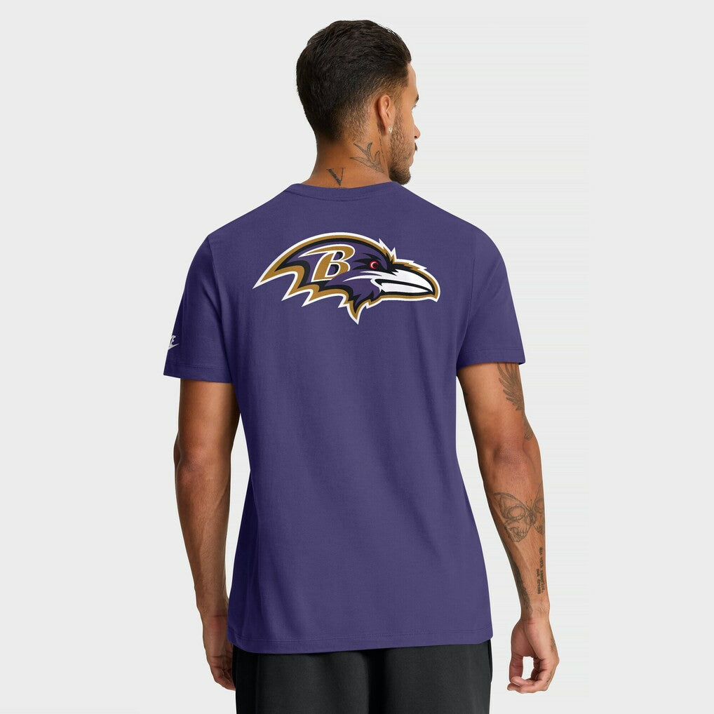 NFL Baltimore Ravens Rewind Front and Back Hit Essential T-Shirt