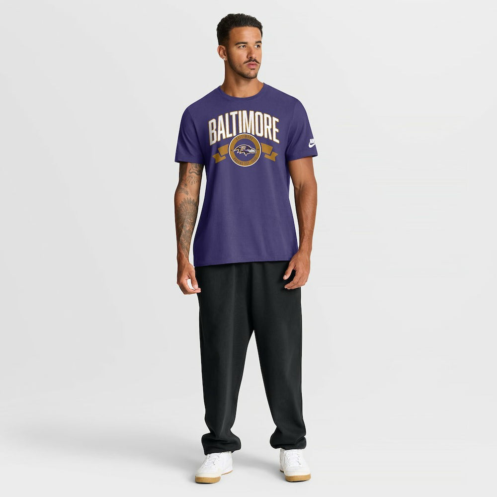 NFL Baltimore Ravens Rewind Front and Back Hit Essential T-Shirt