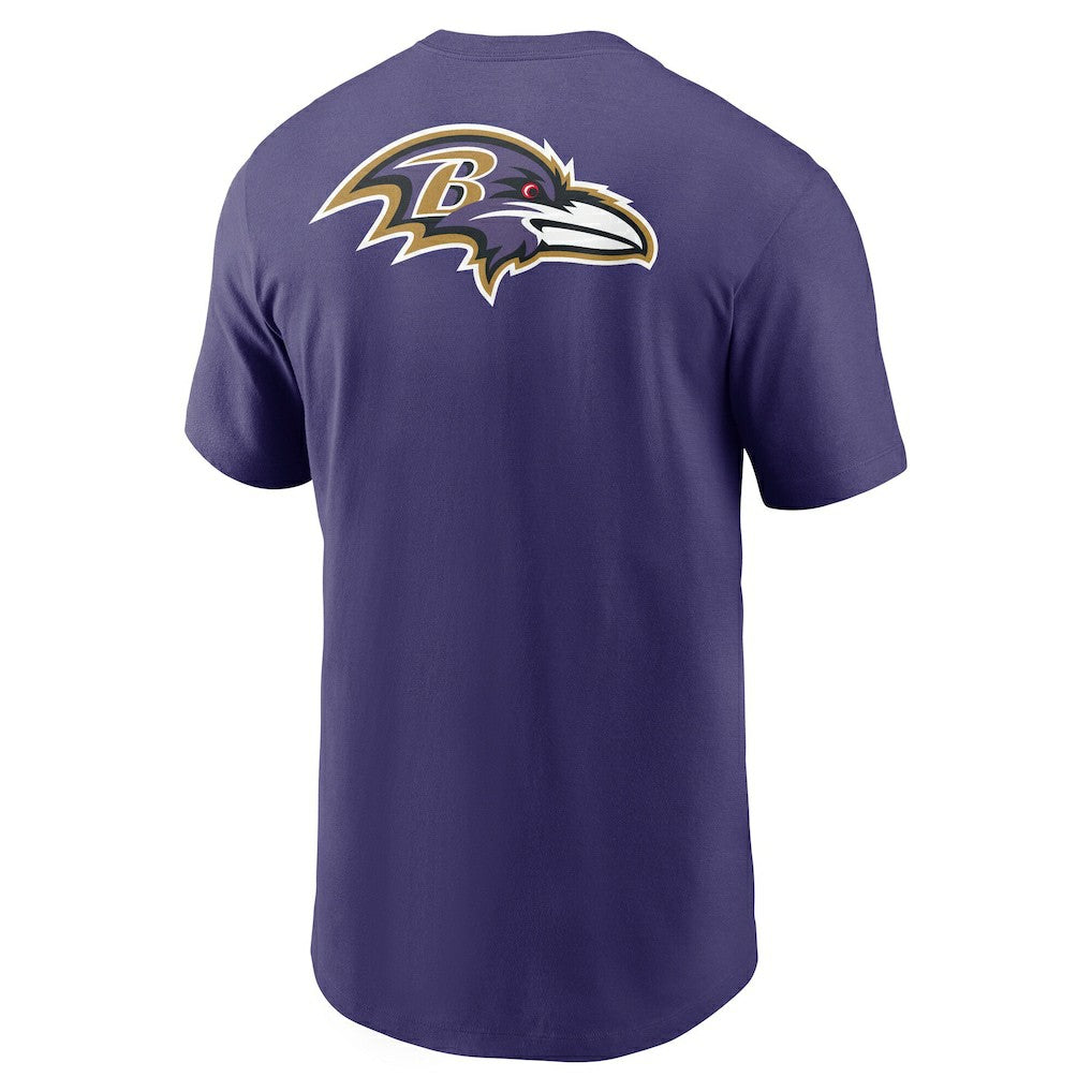 NFL Baltimore Ravens Rewind Front and Back Hit Essential T-Shirt