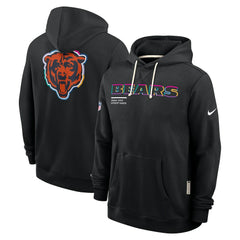 NFL Chicago Bears Tall 2025 NFL Crucial Catch Sideline Standard Issue Dri-FIT Hoodie
