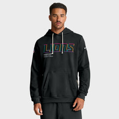 NFL Detroit Lions Tall 2025 NFL Crucial Catch Sideline Standard Issue Dri-FIT Hoodie
