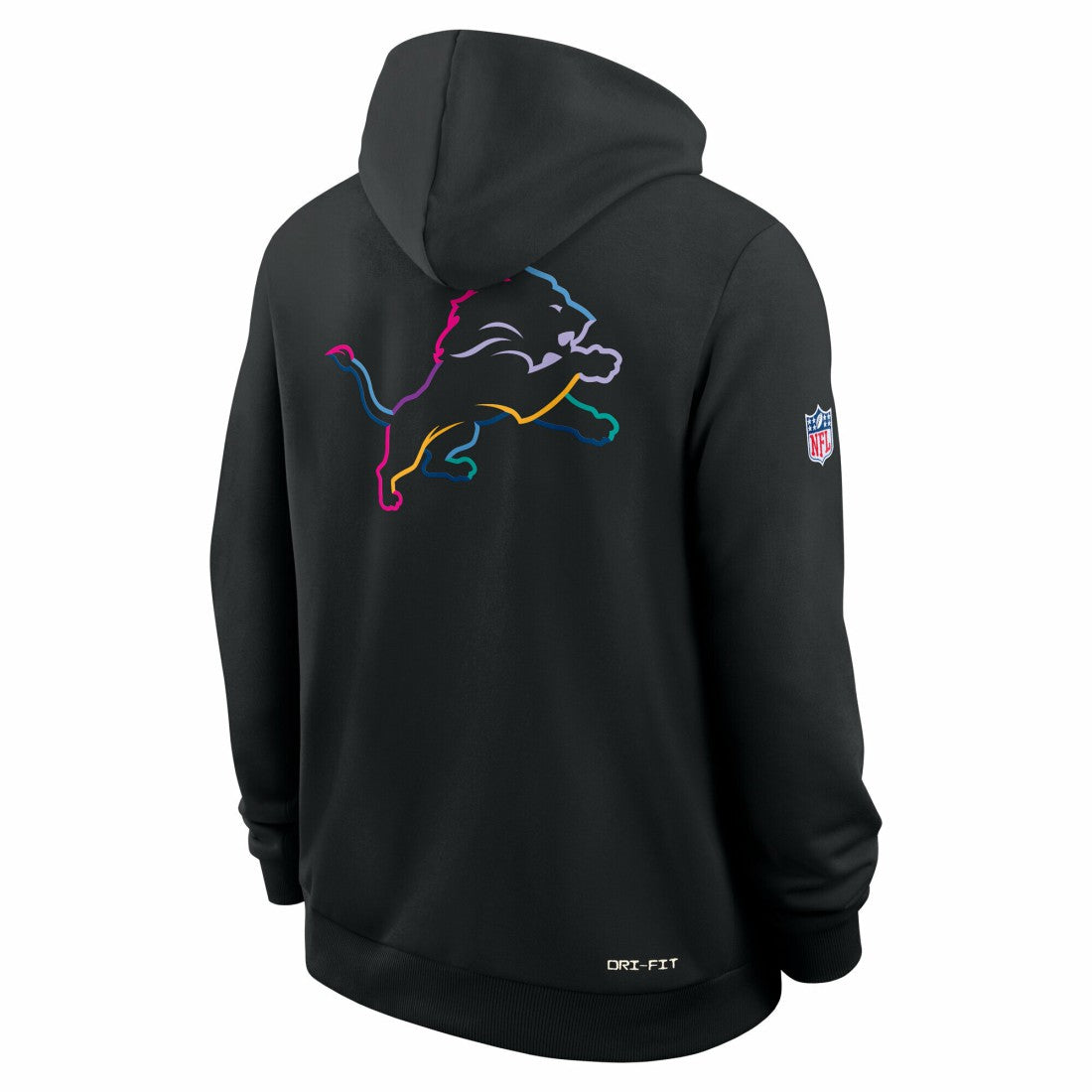 NFL Detroit Lions Tall 2025 NFL Crucial Catch Sideline Standard Issue Dri-FIT Hoodie