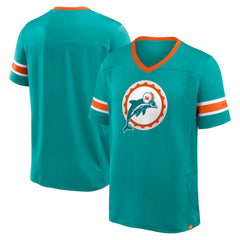 NFL Miami Dolphins Hometown Premium Hashmark V-Neck T-Shirt