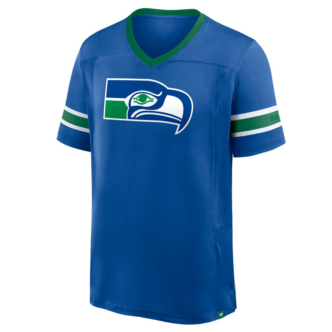 NFL Seattle Seahawks Hometown Premium Hashmark V-Neck T-Shirt