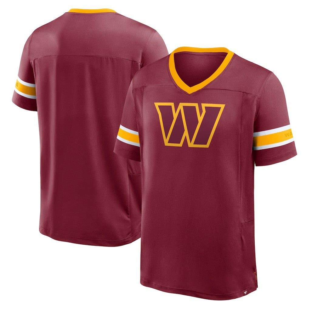 NFL Washington Commanders Hometown Premium Hashmark V-Neck T-Shirt