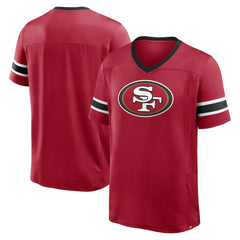 NFL San Francisco 49ers Hometown Premium Hashmark V-Neck T-Shirt