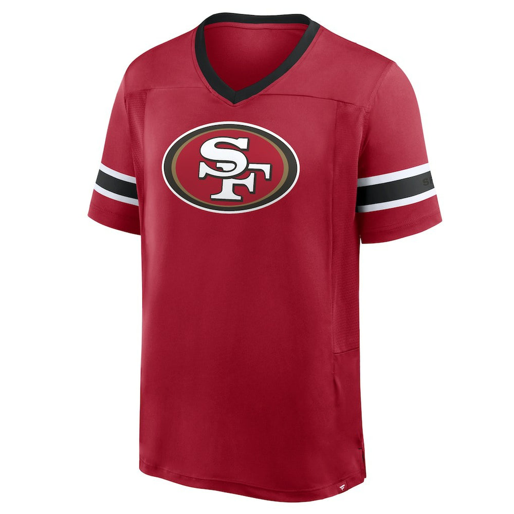 NFL San Francisco 49ers Hometown Premium Hashmark V-Neck T-Shirt