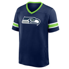 NFL Seattle Seahawks Hometown Premium Hashmark V-Neck T-Shirt