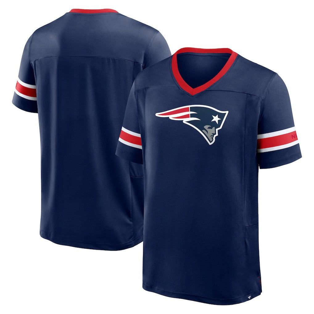 NFL New England Patriots Hometown Premium Hashmark V-Neck T-Shirt