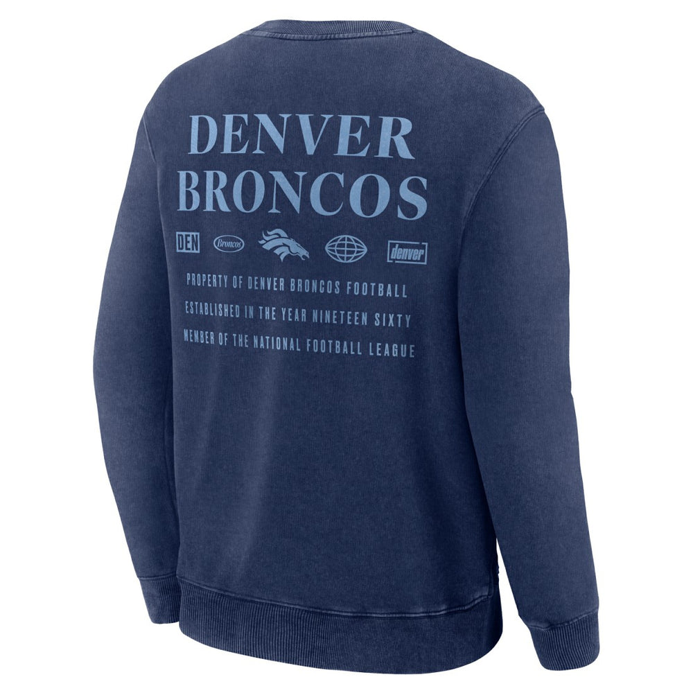 NFL Denver Broncos Deep Route Pullover Sweatshirt