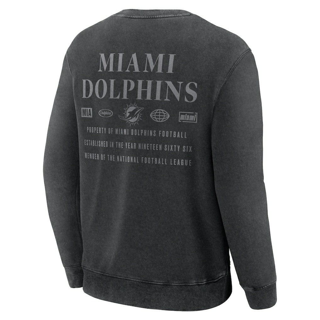 NFL Miami Dolphins Deep Route Pullover Sweatshirt