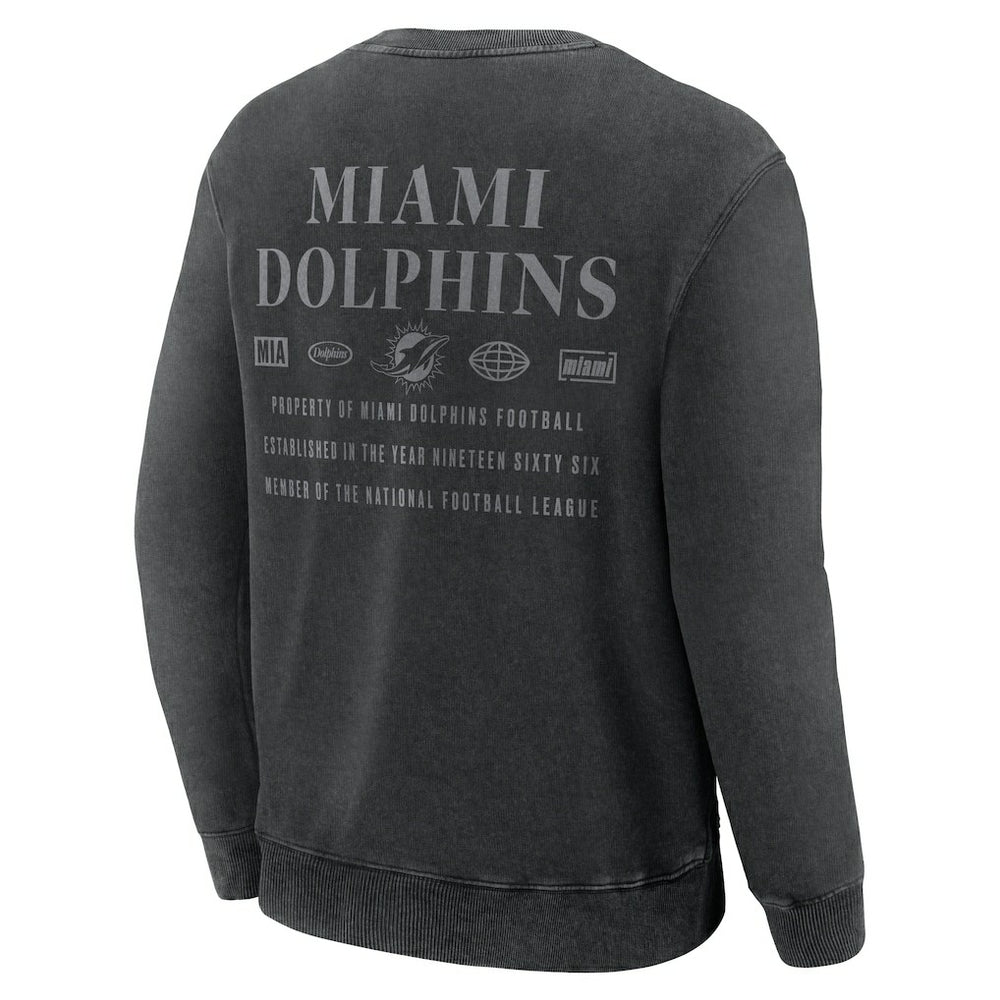 NFL Miami Dolphins Deep Route Pullover Sweatshirt