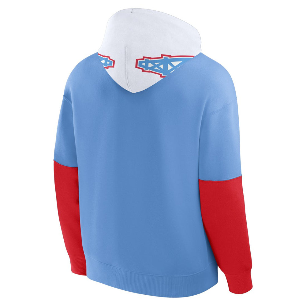 NFL Tennessee Titans Helmet Retro Pullover Hoodie