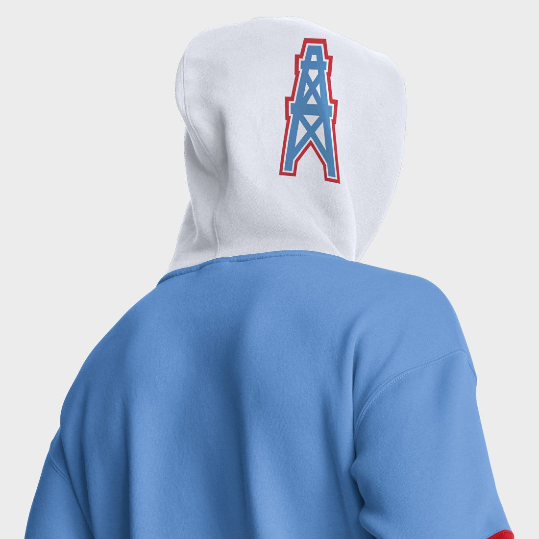 NFL Tennessee Titans Helmet Retro Pullover Hoodie