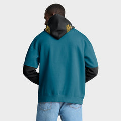 NFL Jacksonville Jaguars Helmet Retro Pullover Hoodie