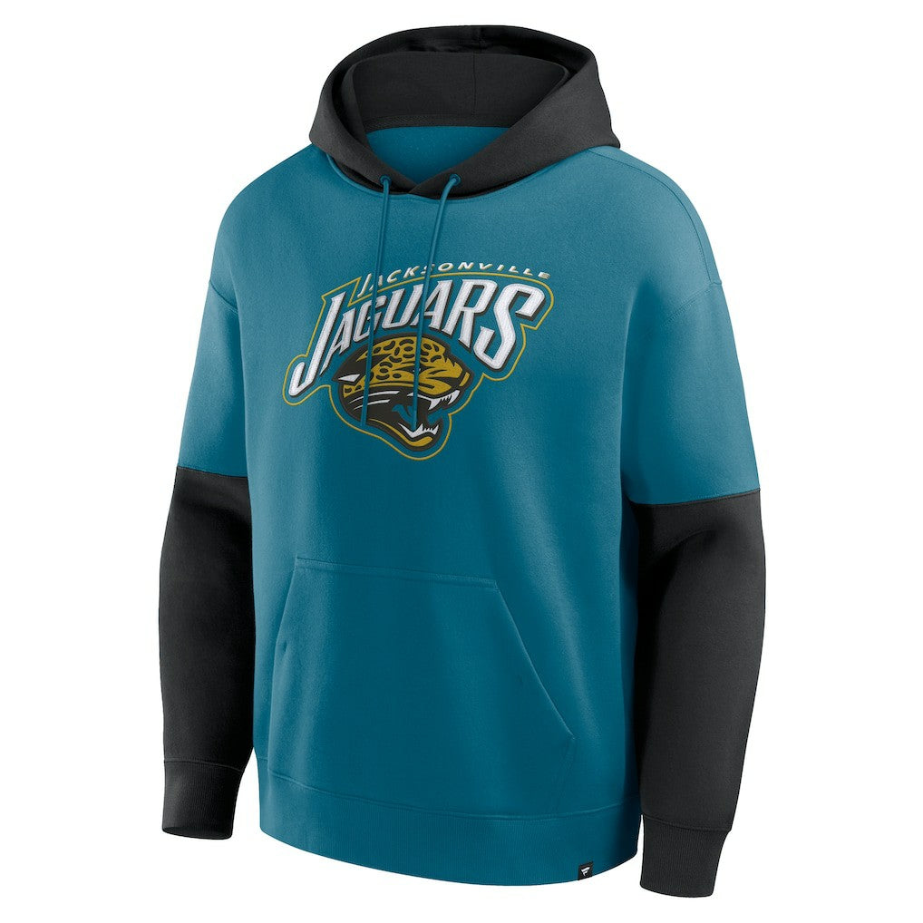 NFL Jacksonville Jaguars Helmet Retro Pullover Hoodie