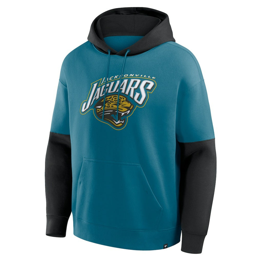 NFL Jacksonville Jaguars Helmet Retro Pullover Hoodie
