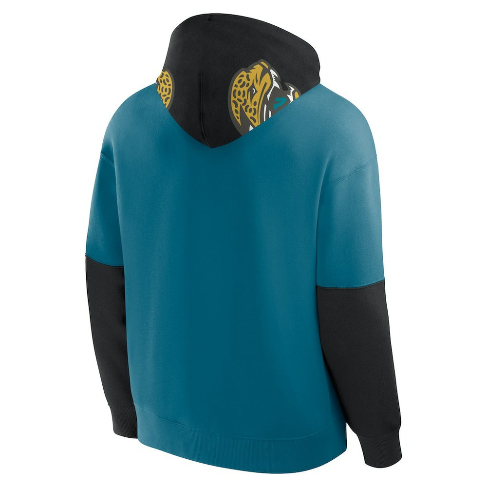NFL Jacksonville Jaguars Helmet Retro Pullover Hoodie