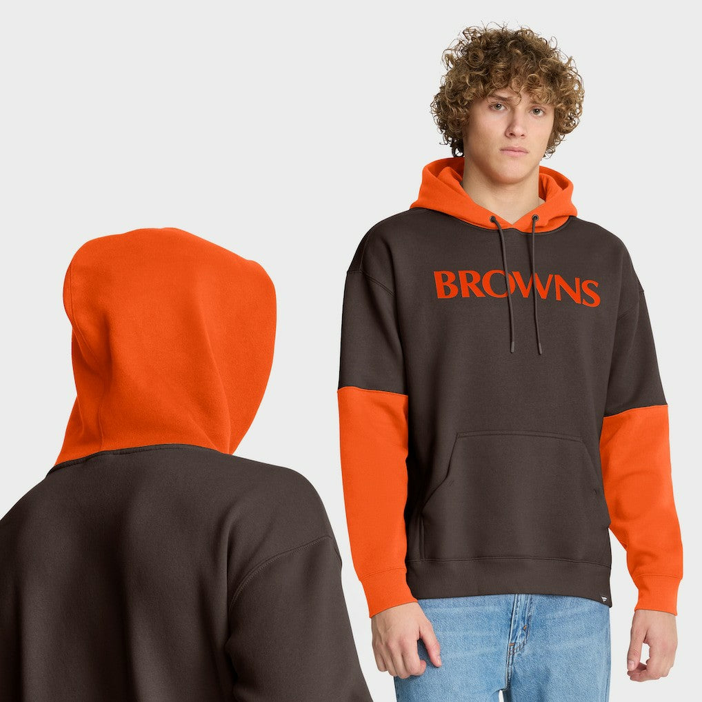 NFL Cleveland Browns Helmet Retro Pullover Hoodie