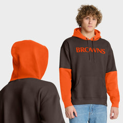 NFL Cleveland Browns Helmet Retro Pullover Hoodie