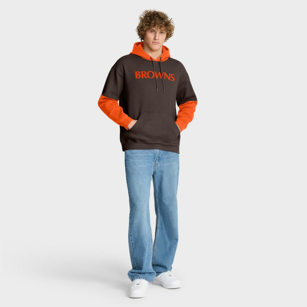NFL Cleveland Browns Helmet Retro Pullover Hoodie